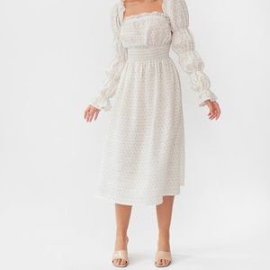 Sleeper Michelin Dress in Pink Floral